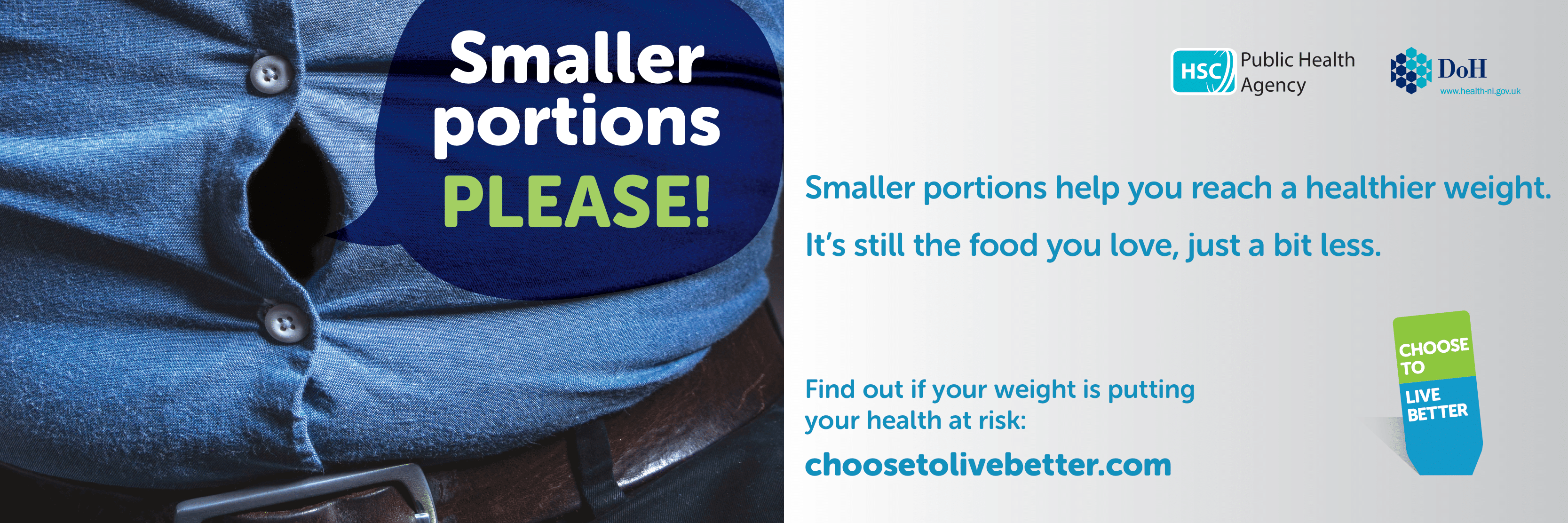 Choose to live better Making healthier choices campaign HSC Public